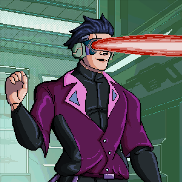 Citizen #996, a Neo Tokyo Citizens NFT — Club Promoter class, Aries Compound, Laser Eyes helm